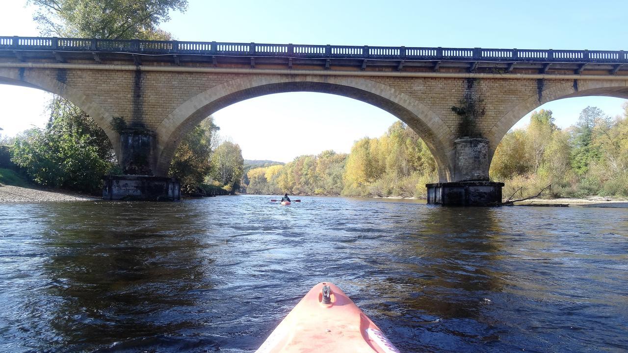 Terre D'Histoire - Baignade - Canoe - Piste Cyclable A 100 M Castelnaud La Chapelle Kültér fotó